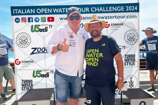 Il panettone sul podio di Italian Open Water Tour